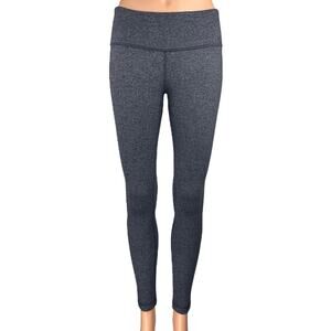 Lululemon Wunder Under Black Herringbone Skinny Low Rise Yoga Leggings Pants 4